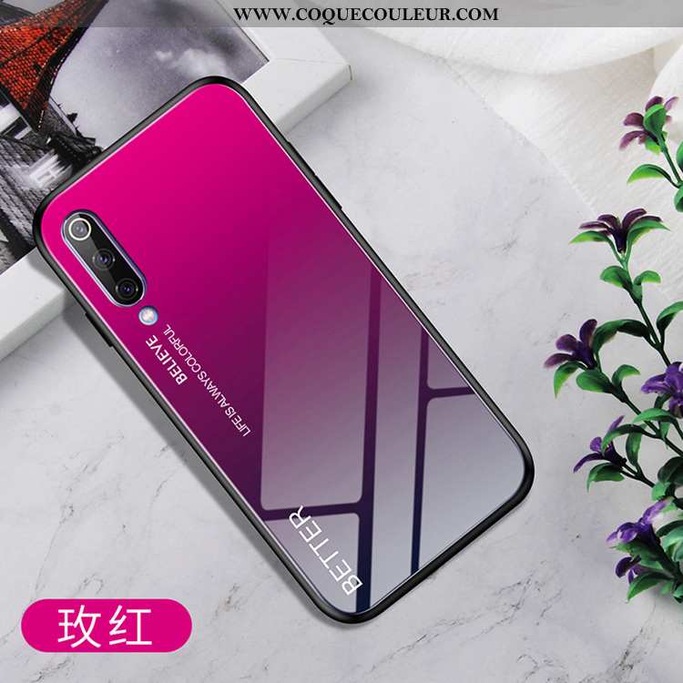 Étui Samsung Galaxy A70 Verre Tendance Protection, Coque Samsung Galaxy A70 Dessin Animé Nouveau Rou