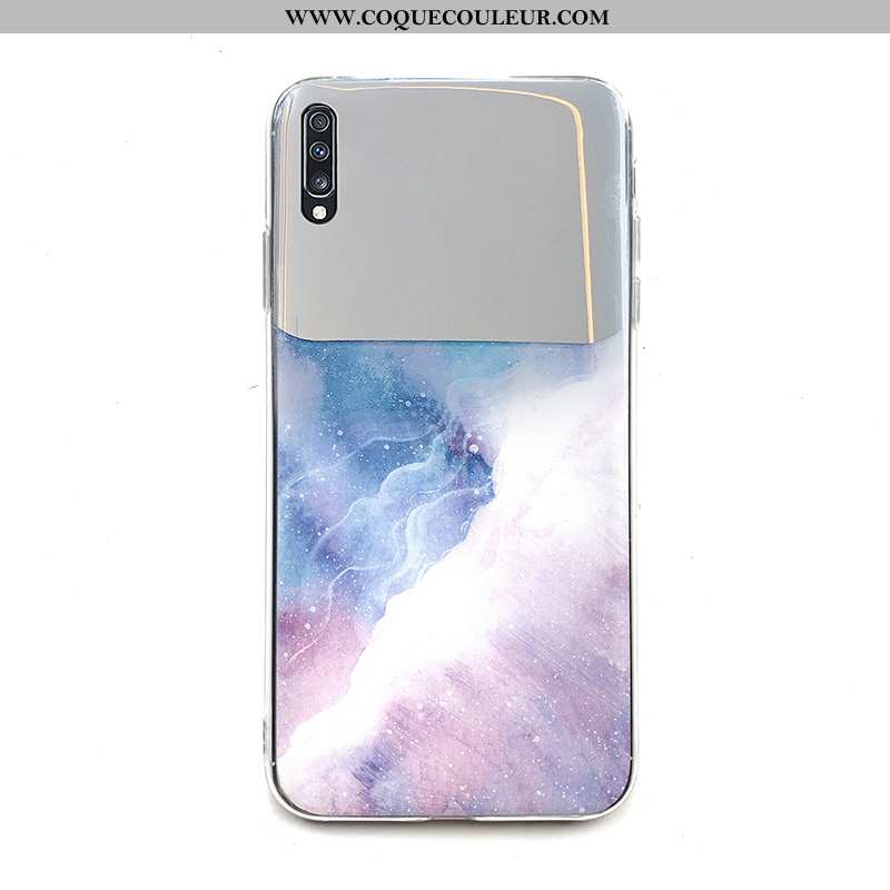 Housse Samsung Galaxy A70 Créatif Étoile Nouveau, Étui Samsung Galaxy A70 Modèle Fleurie Personnalit