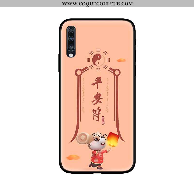 Étui Samsung Galaxy A70 Créatif Coque Incassable, Samsung Galaxy A70 Tendance Étoile Jaune