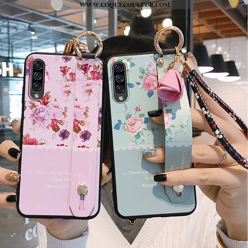 Housse Samsung Galaxy A70s Tendance Légères Silicone, Étui Samsung Galaxy A70s Légère Étoile Rose