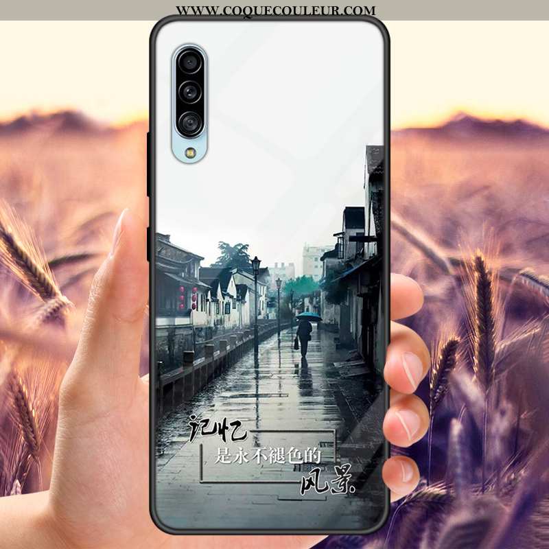 Étui Samsung Galaxy A70s Verre Net Rouge Tempérer, Coque Samsung Galaxy A70s Tout Compris Amoureux N