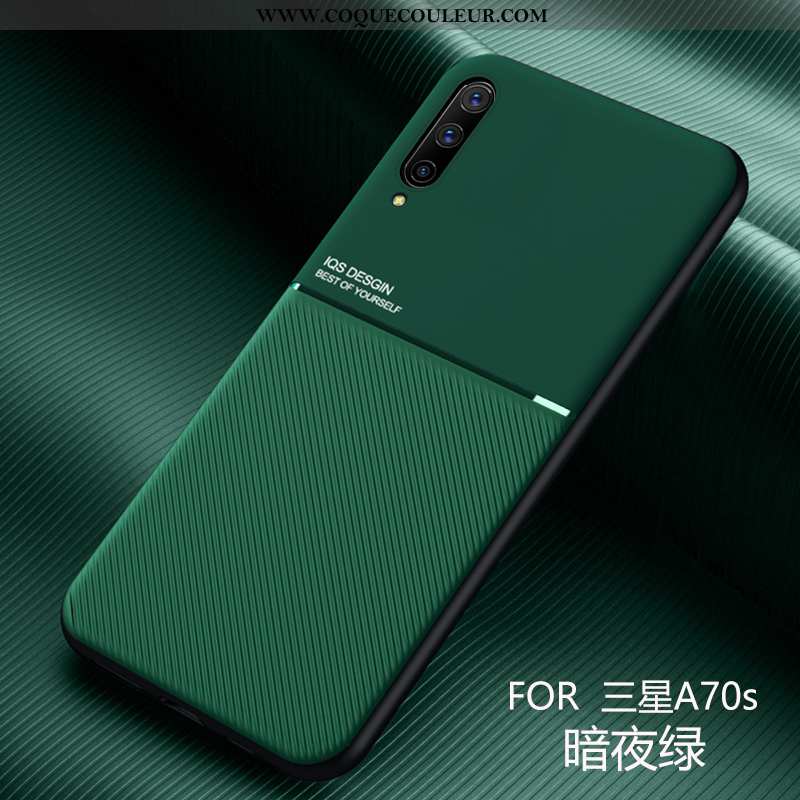 Étui Samsung Galaxy A70s Légère Étoile Net Rouge, Coque Samsung Galaxy A70s Fluide Doux Antidérapant