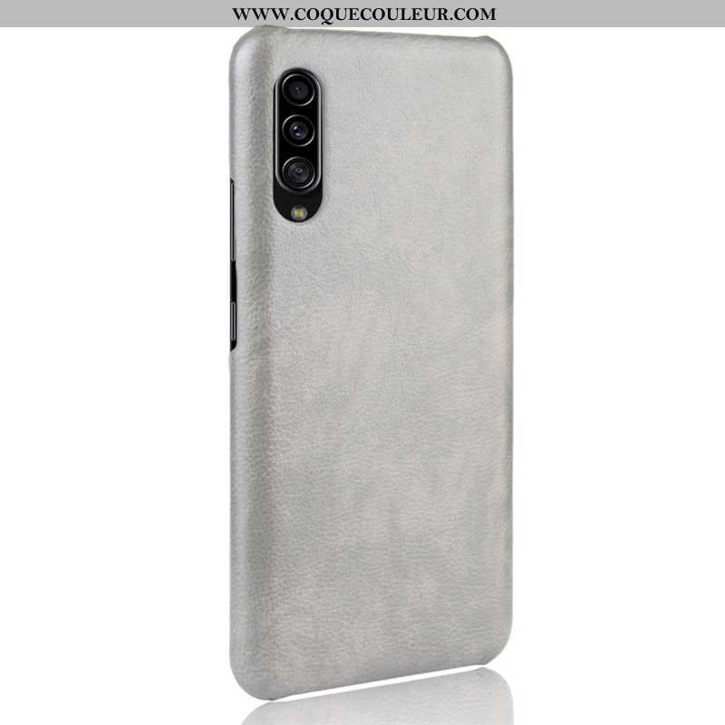 Housse Samsung Galaxy A70s Protection Bleu Modèle Fleurie, Étui Samsung Galaxy A70s Cuir Coque