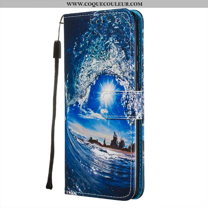 Étui Samsung Galaxy A71 Cuir Coque Téléphone Portable, Samsung Galaxy A71 Fluide Doux Étoile Rose