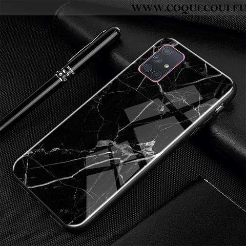 Étui Samsung Galaxy A71 Protection Téléphone Portable Tendance, Coque Samsung Galaxy A71 Verre Étoil