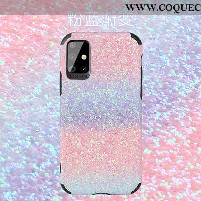 Étui Samsung Galaxy A71 Protection Tendance Étoile, Coque Samsung Galaxy A71 Luxe Incassable Rose