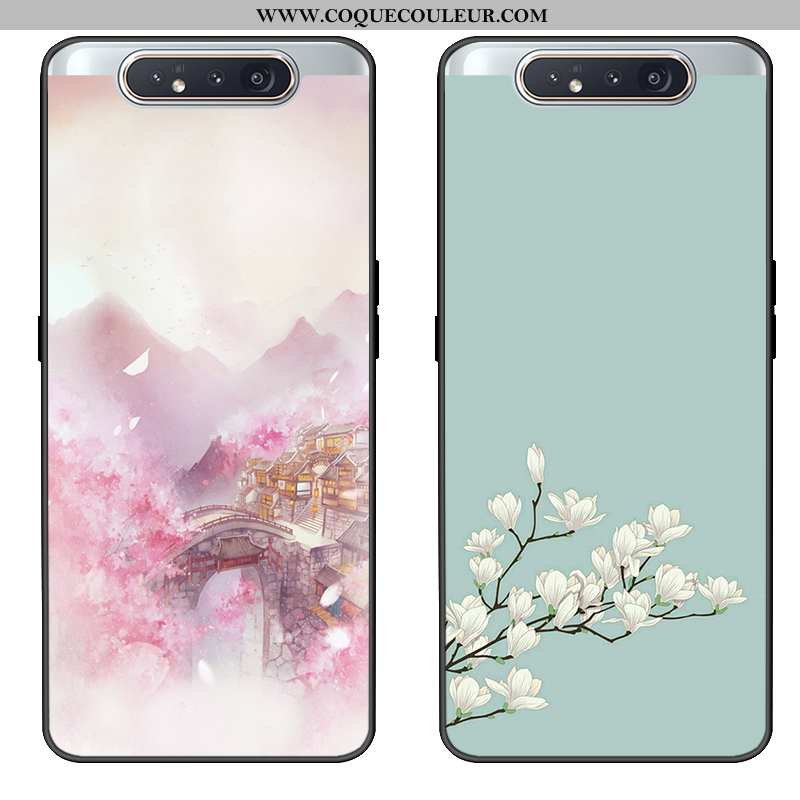 Coque Samsung Galaxy A80 Protection Personnalisé Incassable, Housse Samsung Galaxy A80 Charmant Télé