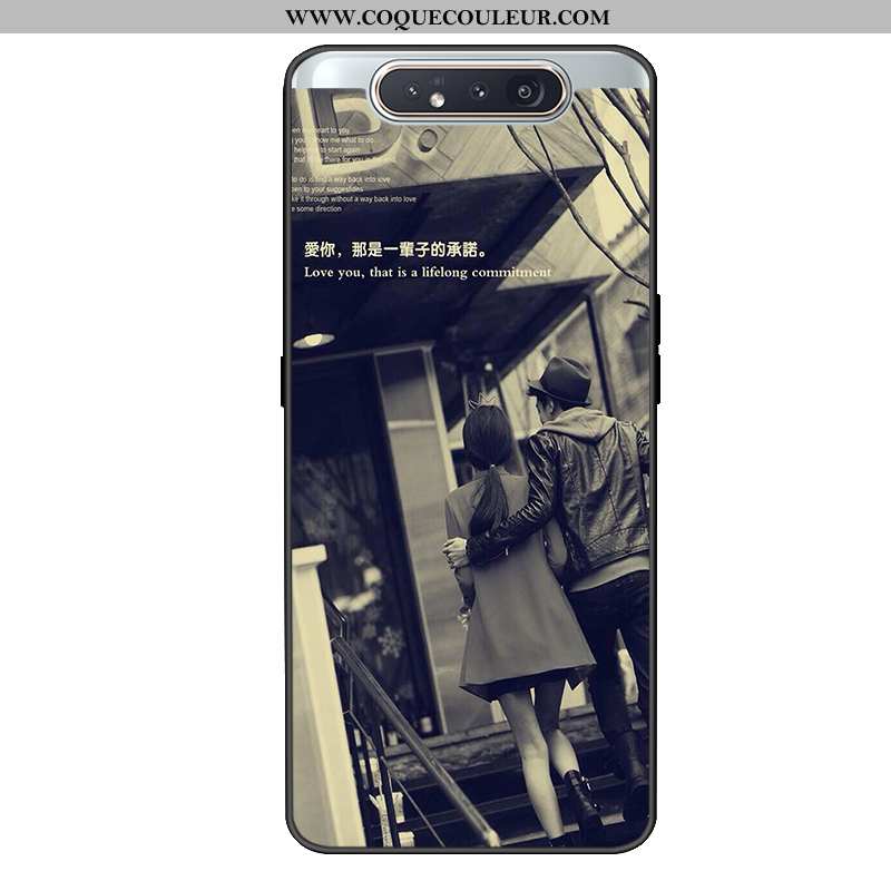 Coque Samsung Galaxy A80 Protection Personnalisé Incassable, Housse Samsung Galaxy A80 Charmant Télé