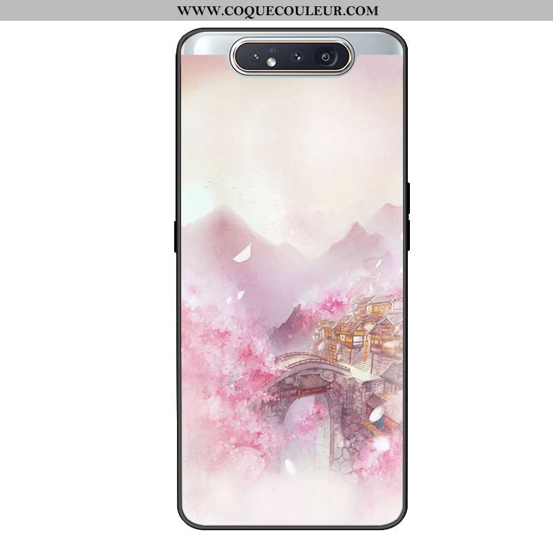 Coque Samsung Galaxy A80 Protection Personnalisé Incassable, Housse Samsung Galaxy A80 Charmant Télé