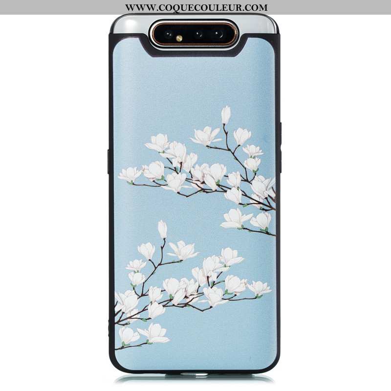 Étui Samsung Galaxy A80 Dessin Animé Coque Étoile, Samsung Galaxy A80 Tendance Bleu