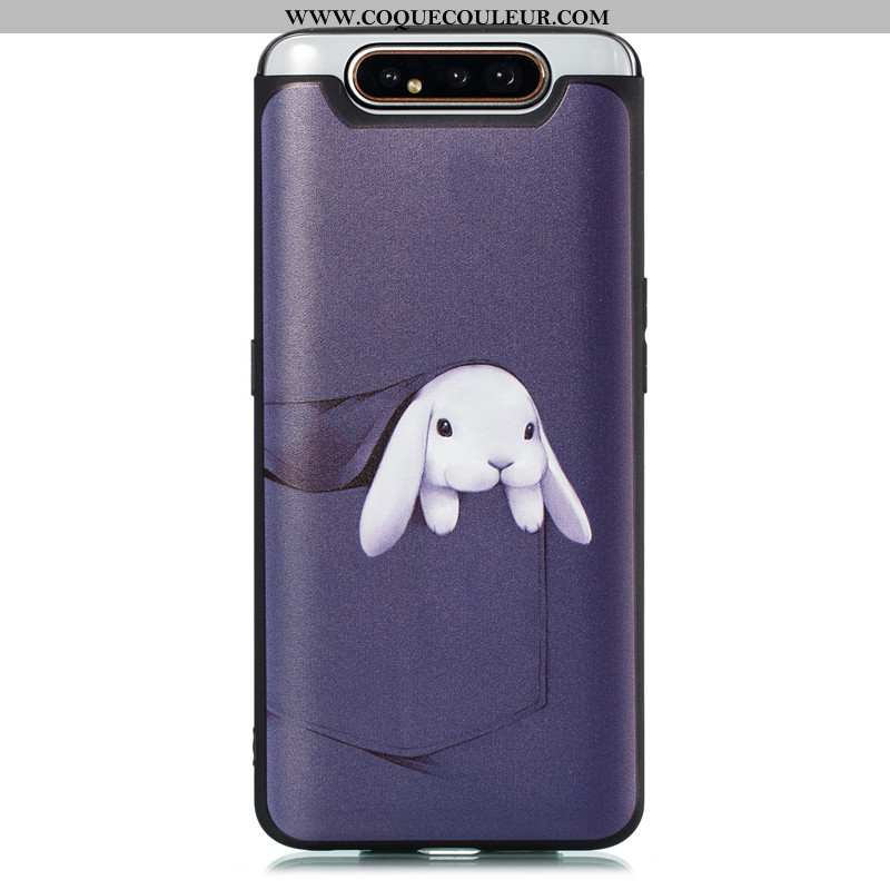 Étui Samsung Galaxy A80 Dessin Animé Coque Étoile, Samsung Galaxy A80 Tendance Bleu