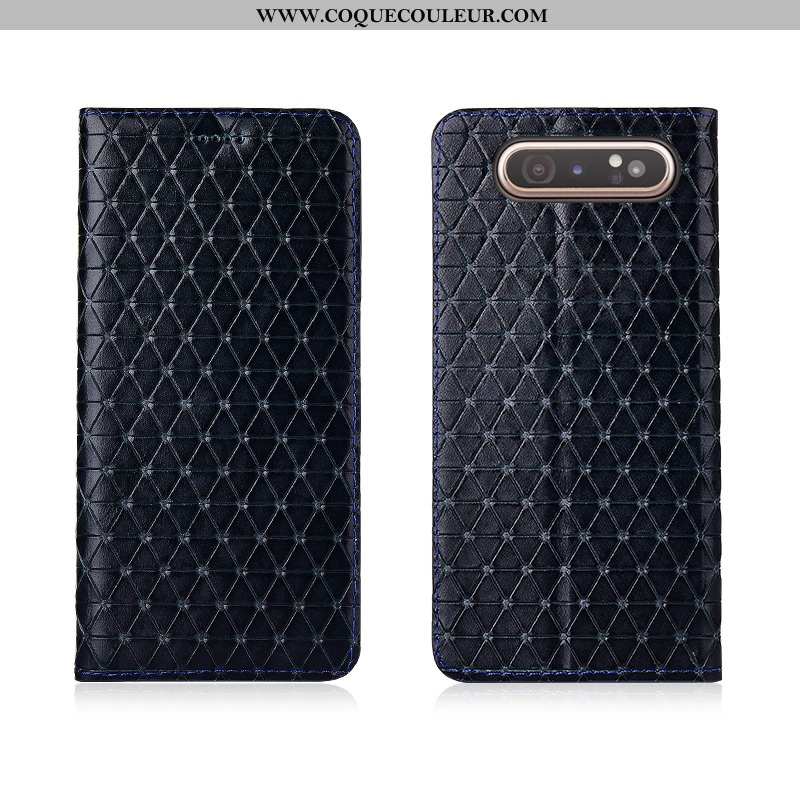 Coque Samsung Galaxy A80 Silicone Nouveau Cuir, Housse Samsung Galaxy A80 Protection Tout Compris Ro