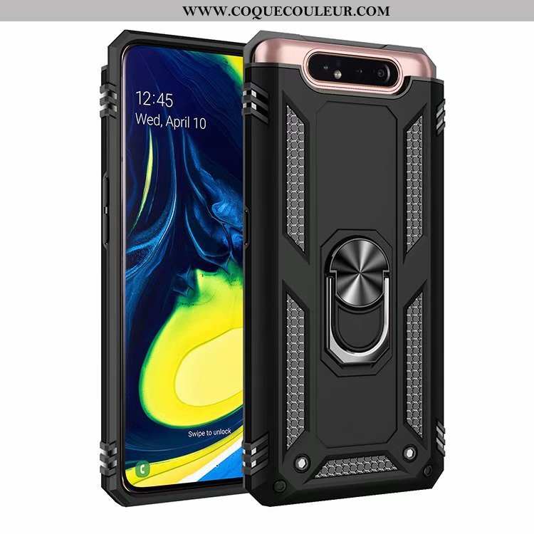 Coque Samsung Galaxy A80 Silicone Gris Coque, Housse Samsung Galaxy A80 Étoile Difficile