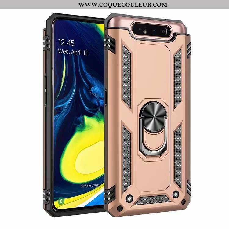 Coque Samsung Galaxy A80 Silicone Gris Coque, Housse Samsung Galaxy A80 Étoile Difficile