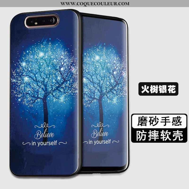 Coque Samsung Galaxy A80 Protection Incassable Tout Compris, Housse Samsung Galaxy A80 Tendance Flui