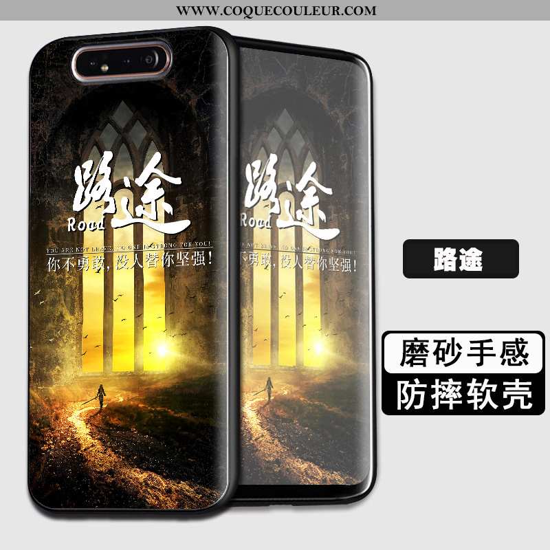 Coque Samsung Galaxy A80 Protection Incassable Tout Compris, Housse Samsung Galaxy A80 Tendance Flui