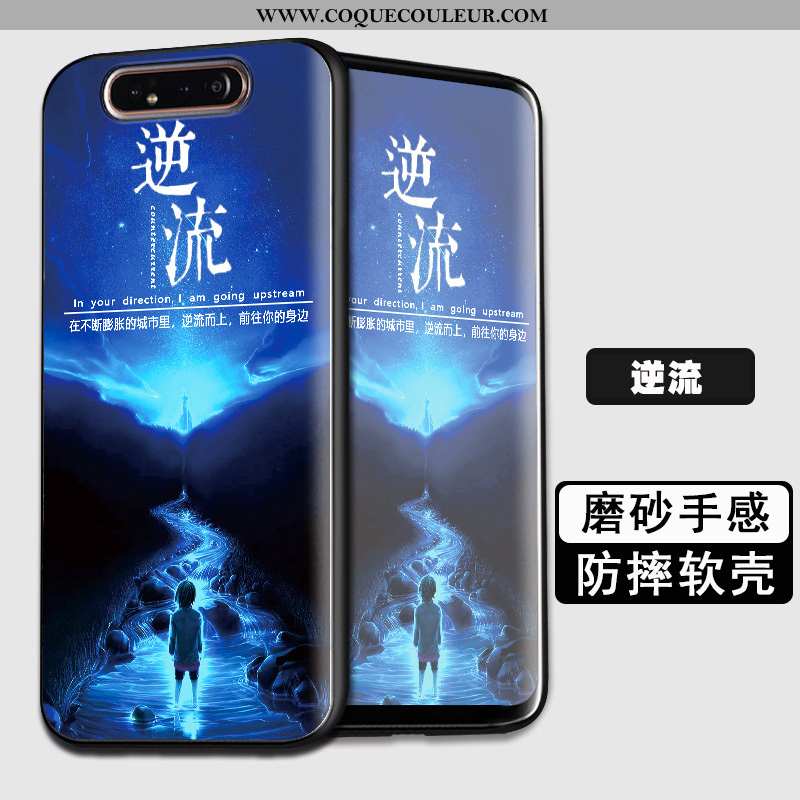 Coque Samsung Galaxy A80 Protection Incassable Tout Compris, Housse Samsung Galaxy A80 Tendance Flui