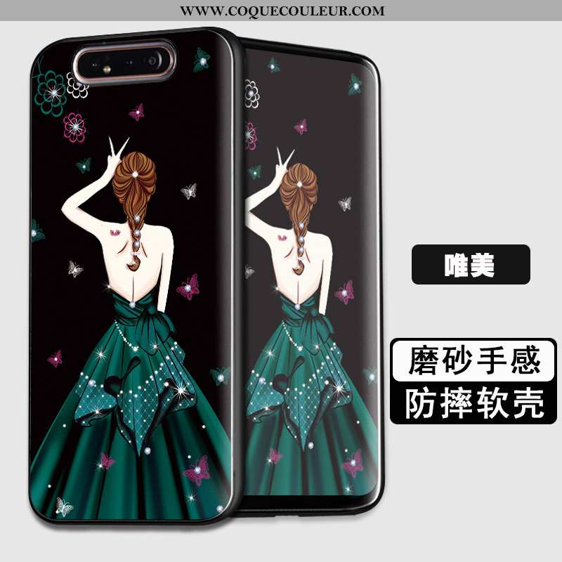 Coque Samsung Galaxy A80 Protection Incassable Tout Compris, Housse Samsung Galaxy A80 Tendance Flui