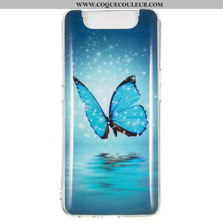 Coque Samsung Galaxy A80 Ornements Suspendus Étui Coque, Housse Samsung Galaxy A80 Dessin Animé Étoi