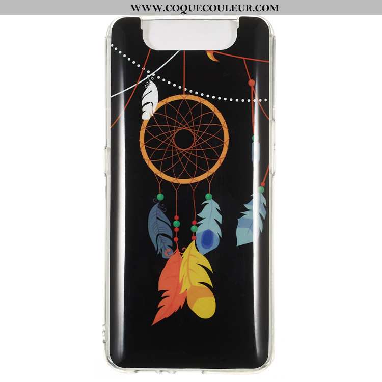 Coque Samsung Galaxy A80 Ornements Suspendus Étui Coque, Housse Samsung Galaxy A80 Dessin Animé Étoi