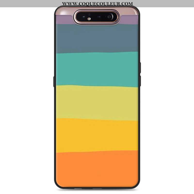 Coque Samsung Galaxy A80 Fluide Doux Protection Charmant, Housse Samsung Galaxy A80 En Silicone Étoi