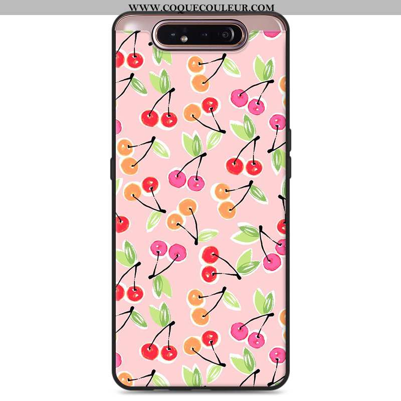 Coque Samsung Galaxy A80 Fluide Doux Protection Charmant, Housse Samsung Galaxy A80 En Silicone Étoi