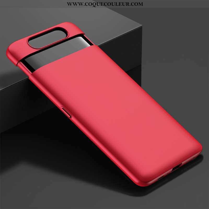 Housse Samsung Galaxy A80 Délavé En Daim Transparent Protection, Étui Samsung Galaxy A80 Ultra Légèr