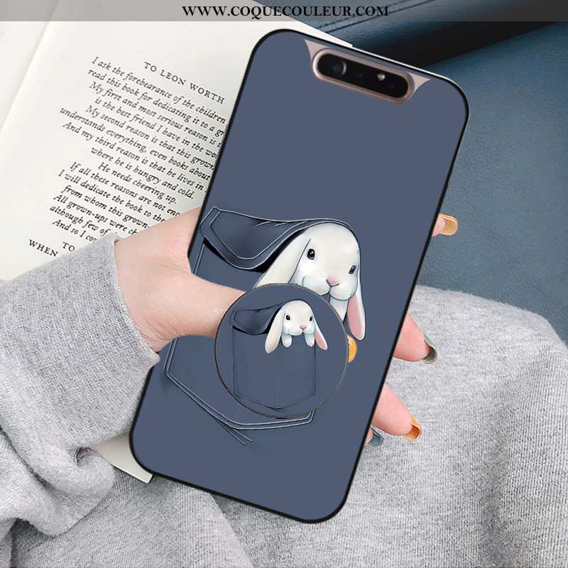 Étui Samsung Galaxy A80 Protection Dessin Animé Étoile, Coque Samsung Galaxy A80 Personnalité Rat Ma