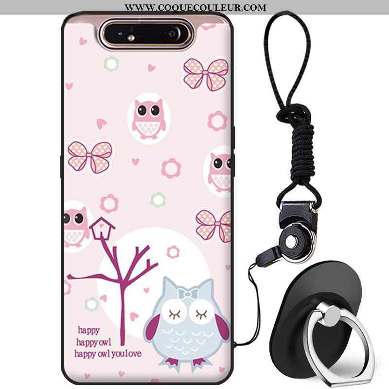 Coque Samsung Galaxy A80 Protection Charmant Silicone, Housse Samsung Galaxy A80 Dessin Animé Étui B