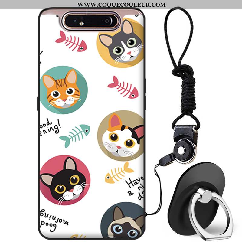 Coque Samsung Galaxy A80 Protection Charmant Silicone, Housse Samsung Galaxy A80 Dessin Animé Étui B