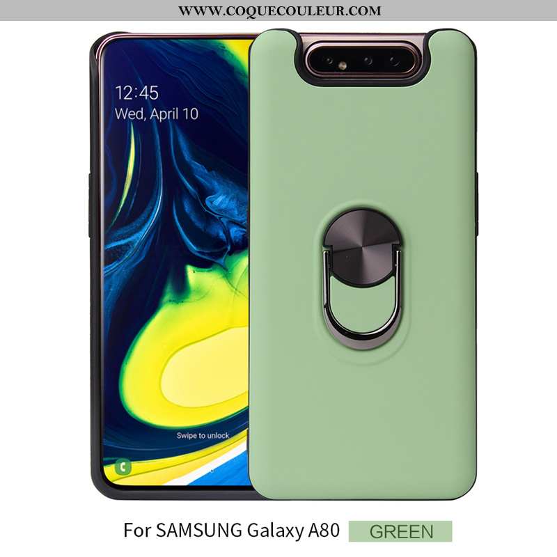 Coque Samsung Galaxy A80 Légère Tout Compris Net Rouge, Housse Samsung Galaxy A80 Protection Vert Ve