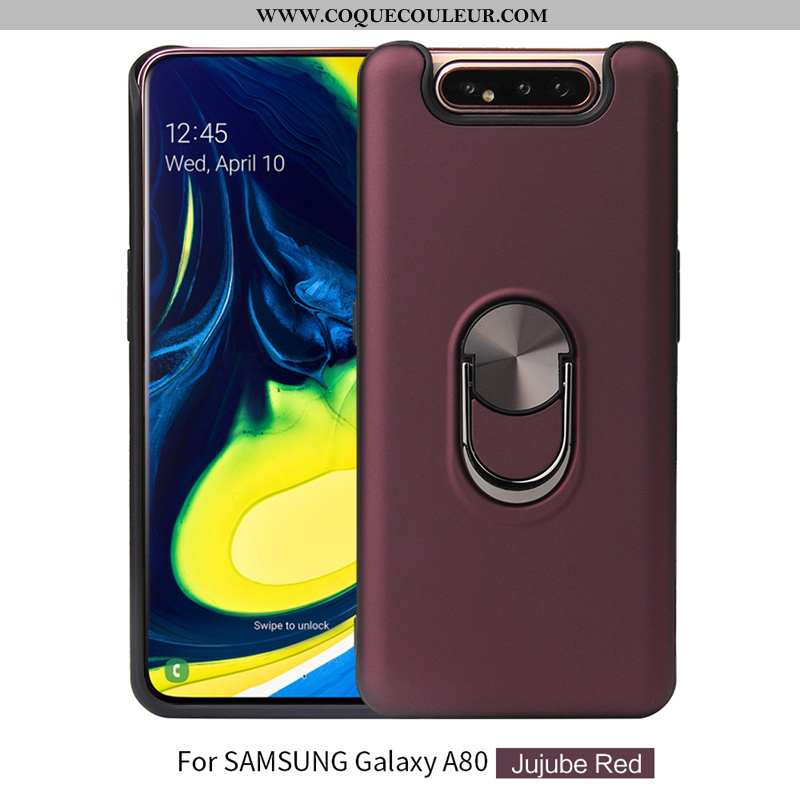 Coque Samsung Galaxy A80 Légère Tout Compris Net Rouge, Housse Samsung Galaxy A80 Protection Vert Ve