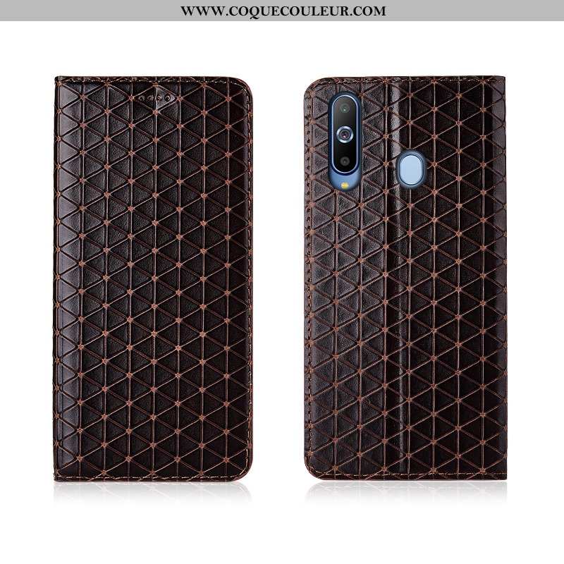 Coque Samsung Galaxy A8s Fluide Doux Incassable Étoile, Housse Samsung Galaxy A8s Silicone 2020 Noir