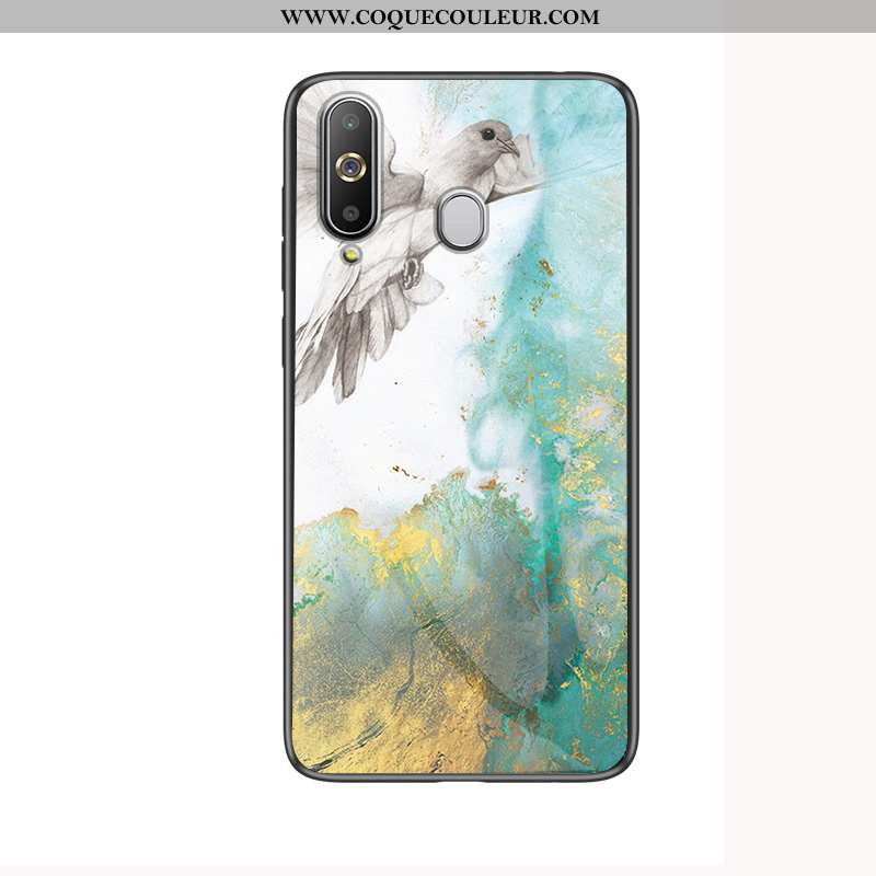 Étui Samsung Galaxy A8s Protection Fluide Doux Téléphone Portable, Coque Samsung Galaxy A8s Verre To