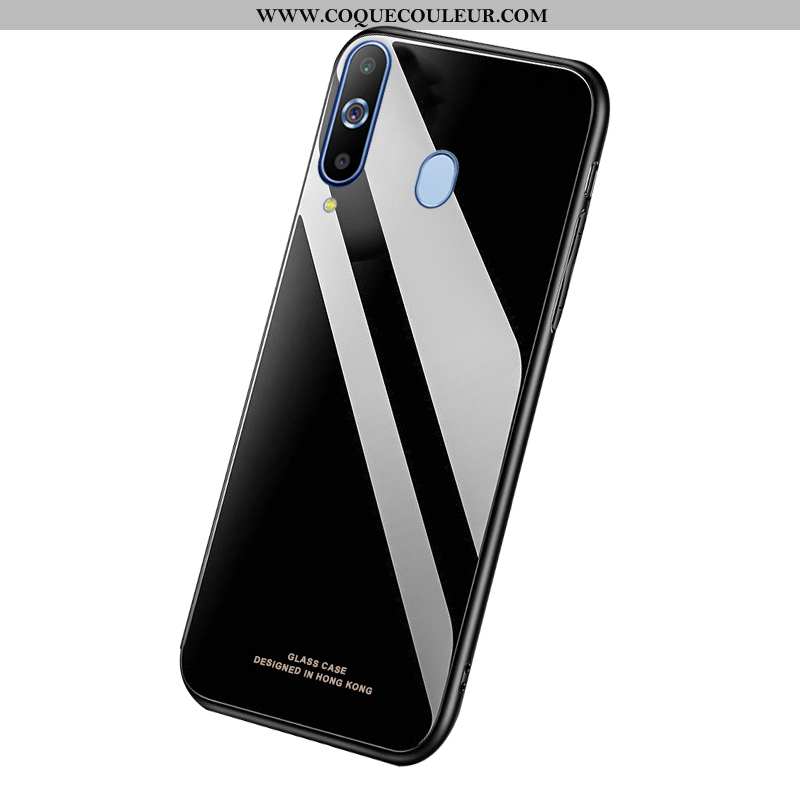 Housse Samsung Galaxy A8s Personnalité Téléphone Portable Noir, Étui Samsung Galaxy A8s Légère Légèr
