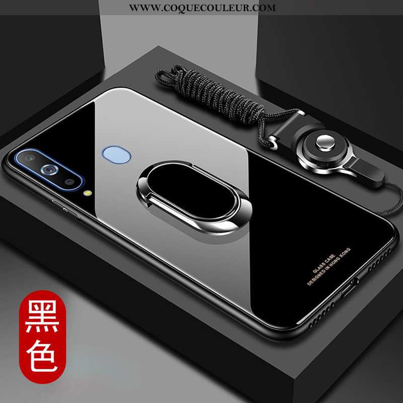 Housse Samsung Galaxy A8s Personnalité Téléphone Portable Noir, Étui Samsung Galaxy A8s Légère Légèr