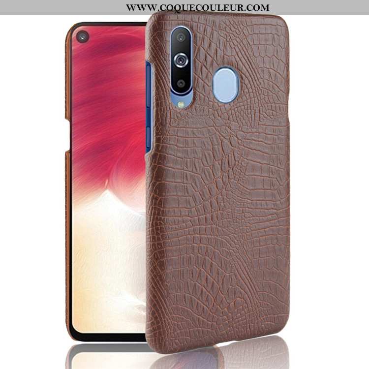 Étui Samsung Galaxy A8s Modèle Fleurie Crocodile Étoile, Coque Samsung Galaxy A8s Téléphone Portable