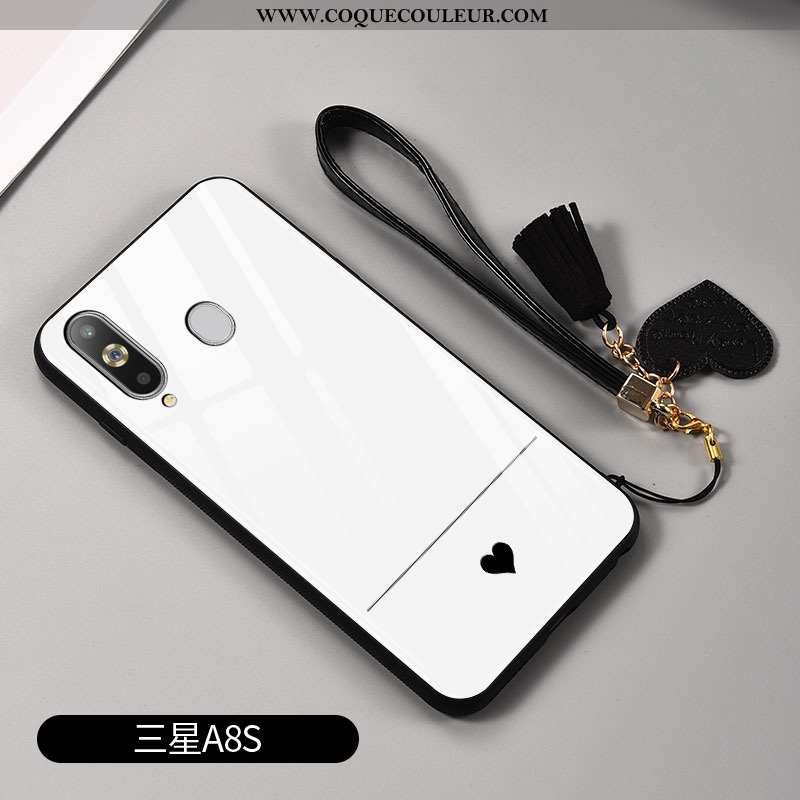 Coque Samsung Galaxy A8s Ornements Suspendus Silicone Étoile, Housse Samsung Galaxy A8s Personnalité