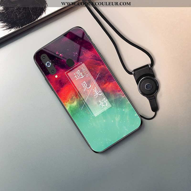 Étui Samsung Galaxy A8s Créatif Coque Ciel Étoilé, Samsung Galaxy A8s Fluide Doux Étoile Bleu Foncé