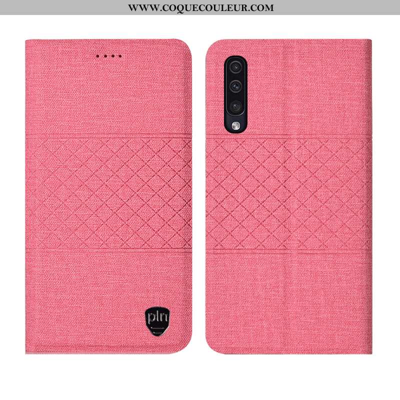 Housse Samsung Galaxy A90 5g Protection Téléphone Portable Rose, Étui Samsung Galaxy A90 5g Cuir Coq