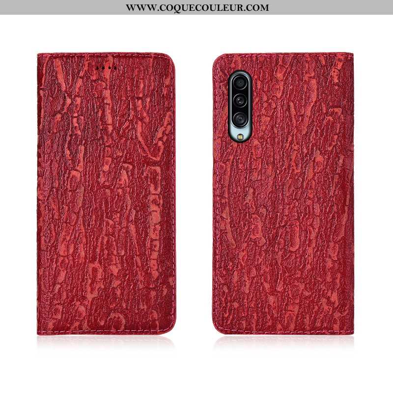 Coque Samsung Galaxy A90 5g Protection Nouveau, Housse Samsung Galaxy A90 5g Délavé En Daim Clamshel