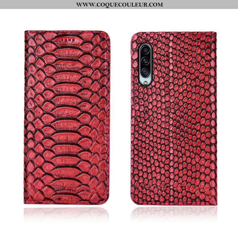 Étui Samsung Galaxy A90 5g Protection Cuir Véritable Étoile, Coque Samsung Galaxy A90 5g Délavé En D