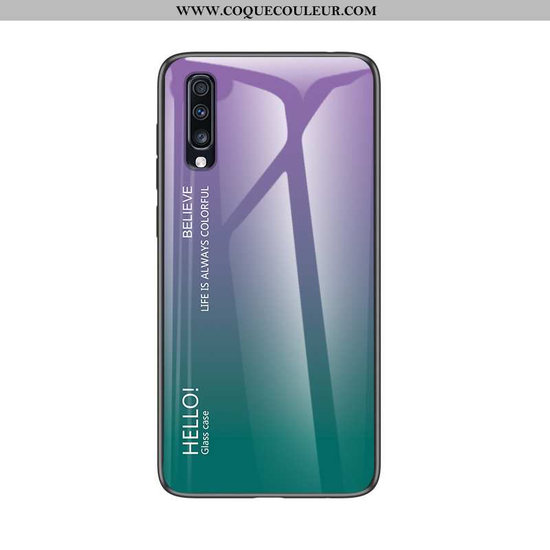 Housse Samsung Galaxy A90 5g Légère Ultra Noir, Étui Samsung Galaxy A90 5g Fluide Doux Verre Noir