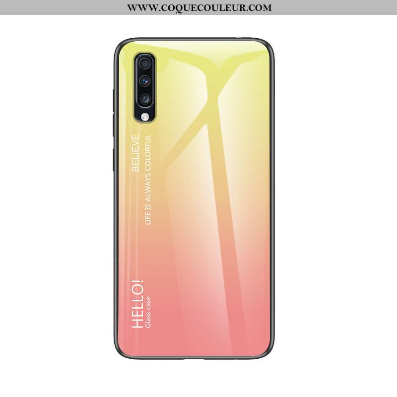 Housse Samsung Galaxy A90 5g Légère Ultra Noir, Étui Samsung Galaxy A90 5g Fluide Doux Verre Noir