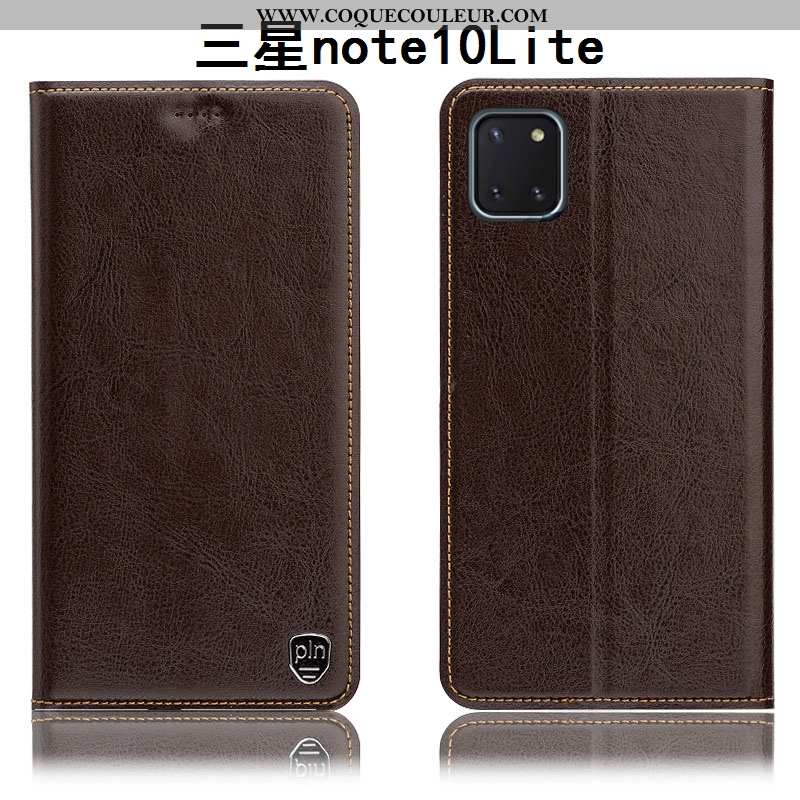 Étui Samsung Galaxy Note 10 Lite Modèle Fleurie Incassable Téléphone Portable, Coque Samsung Galaxy 