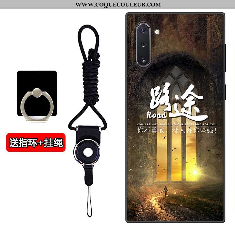 Étui Samsung Galaxy Note 10 Fluide Doux Téléphone Portable Incassable, Coque Samsung Galaxy Note 10 