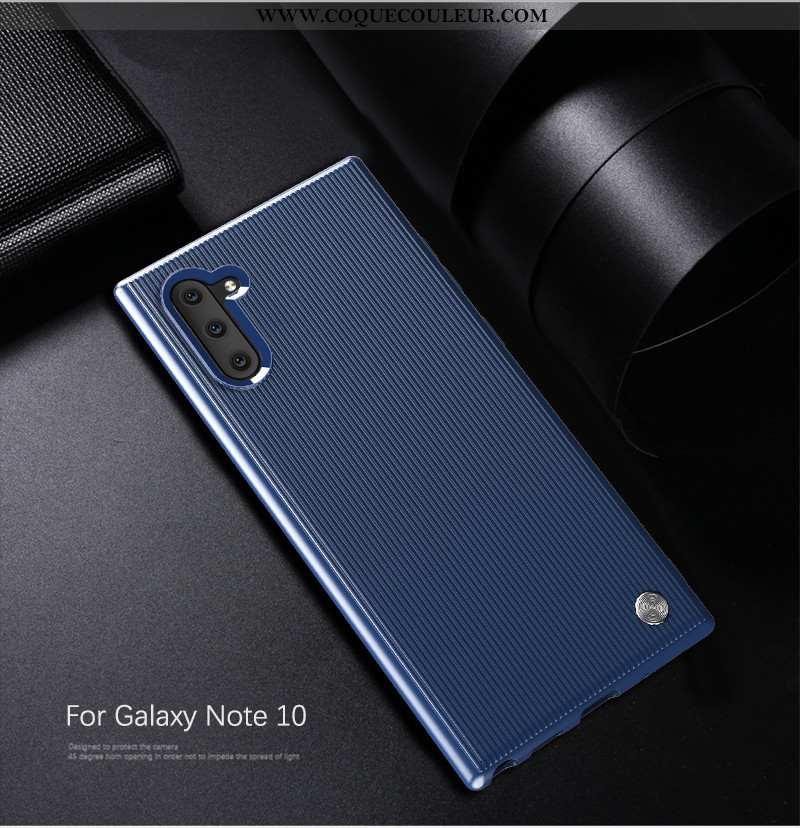 Coque Samsung Galaxy Note 10 Fluide Doux Tendance Refroidissement, Housse Samsung Galaxy Note 10 Sil