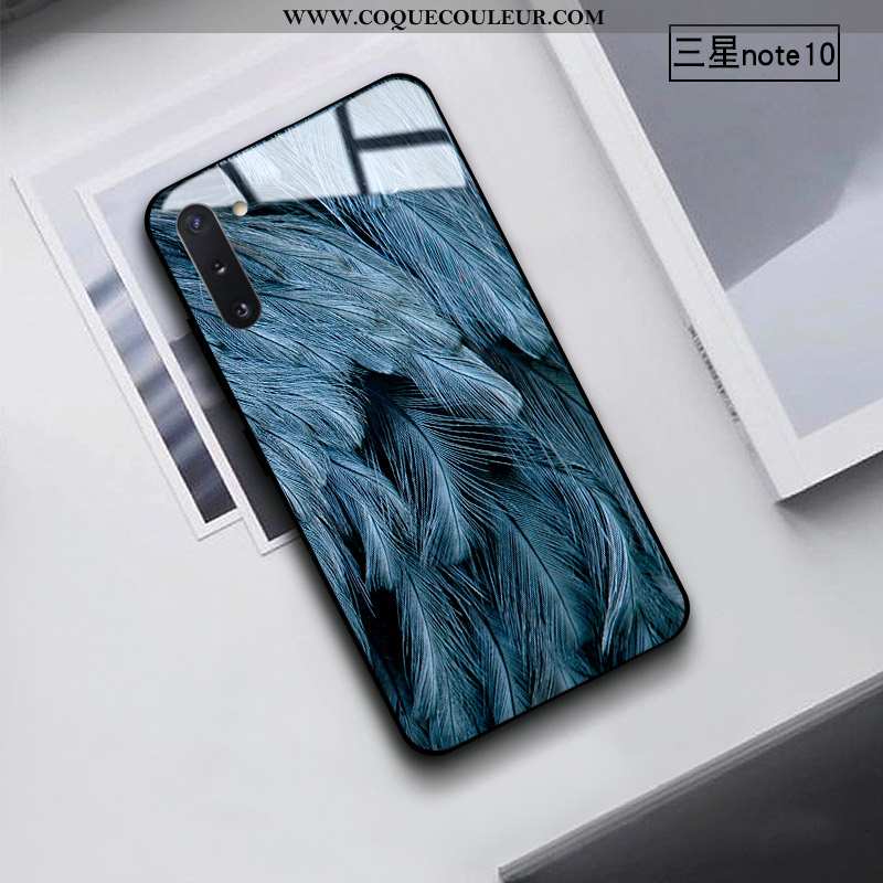 Housse Samsung Galaxy Note 10 Verre Incassable Difficile, Étui Samsung Galaxy Note 10 Personnalité C