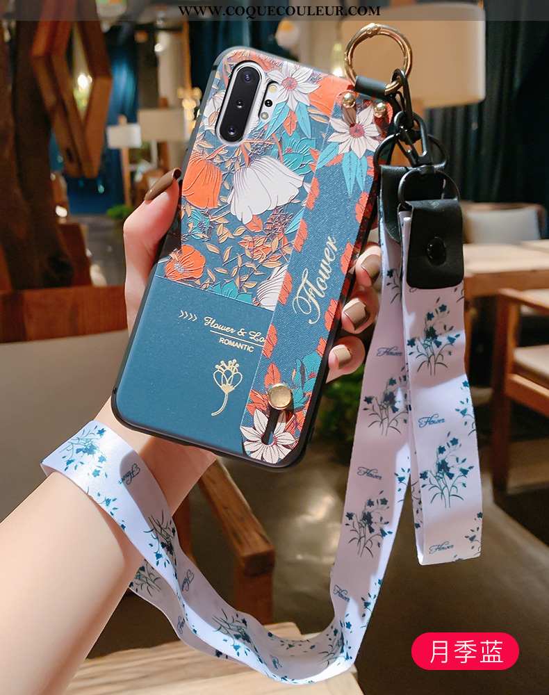 Housse Samsung Galaxy Note 10+ Vintage Protection Style Chinois, Étui Samsung Galaxy Note 10+ Fluide