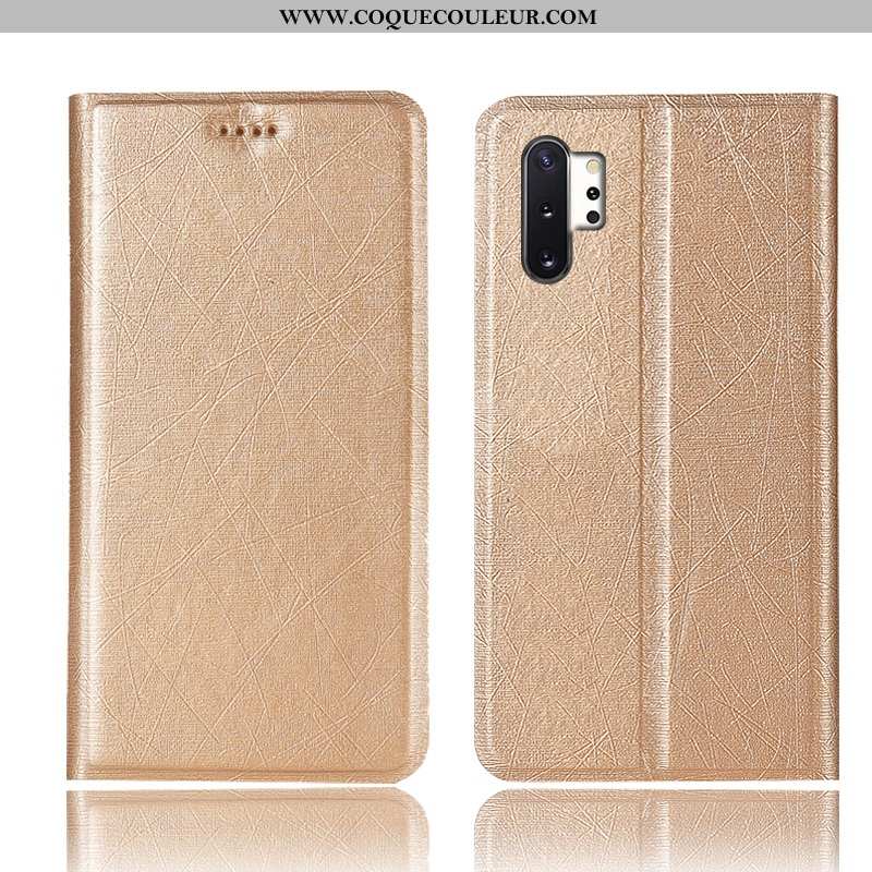 Coque Samsung Galaxy Note 10+ Protection Soie Étui, Housse Samsung Galaxy Note 10+ Cuir Tout Compris